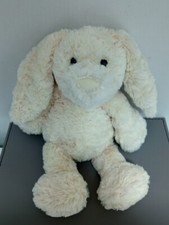 Manhattan Group Cream Beanie Bottom Soft Plush Toy Bunny Rabbit 