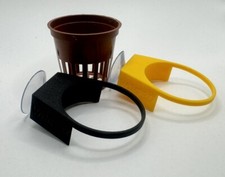 2 Pack Aquarium Plant Holder Aquatic Aquaponic Plant Pot Holder for 2" Net Pots