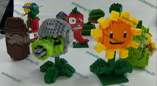 Plants zombies micro brick - plants,