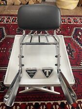 Triumph America/Speedmaster 790 Carb/865 EFI Chrome Std Sissy Bar/Rack A9738044