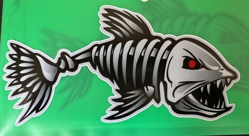 Fishing tackle decal - fishing,
