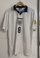 Paul Gascoigne England shirt. authentic.  Great condition.  XL Size. 