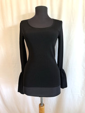 Elizabeth & James Black Ribbed