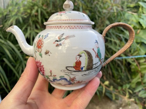 Chinese porcelain teapot and - chinese,