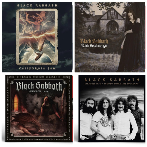 Black sabbath 4 titles - black,