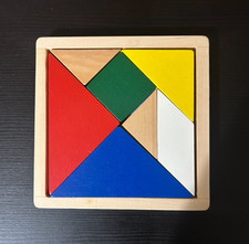 Tangram puzzle toy