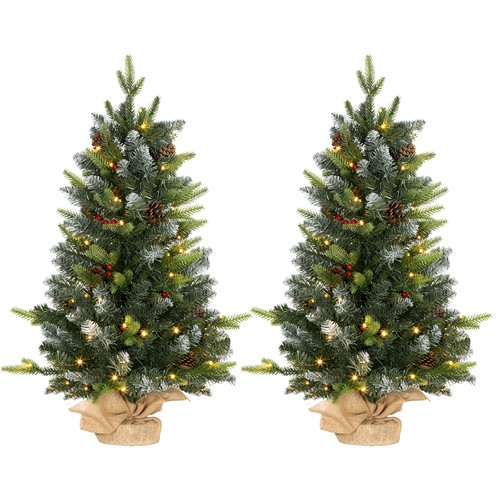 Set two 3ft christmas - set,
