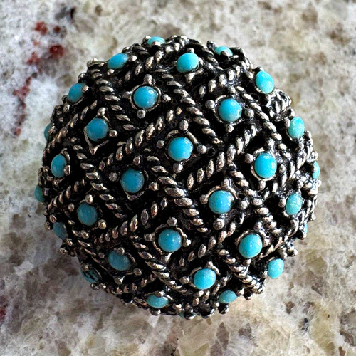 Vintage old round silver - vintage,