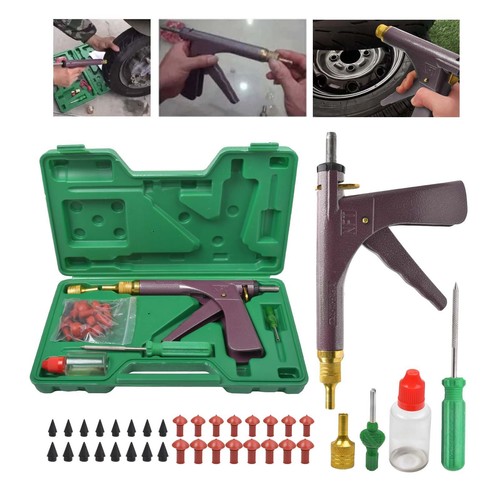 Car wheel vacuum tyre repair - wheel,
