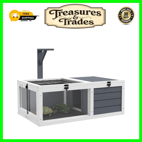 Elegant wooden tortoise house - elegant,