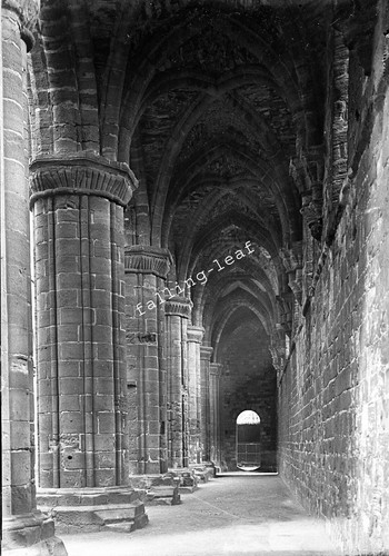 Kirkstall abbey antique - antique, glass