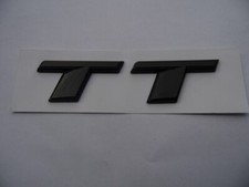 Audi TT  2017/23 Gloss Black Badge Emblem Tailgate Boot Lid