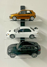 STACKABLE 1:18 DIECAST Car TILTED Wall Mounted ACRYLIC Display Shelf Toy Storage