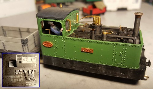 Gvt steam loco glyn - loco,