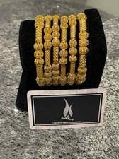 24ct Gold Plated bangels
