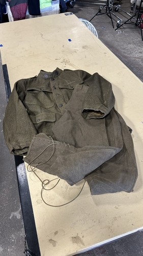 Vintage ww1 military set - set, wool