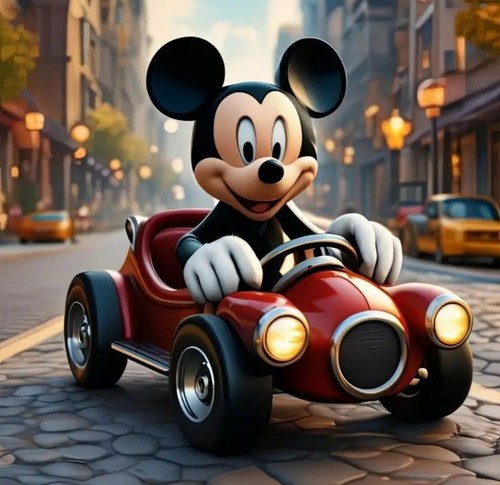 Mickey mouse diamond - mickey,