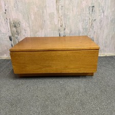 Vintage Beaver & Tapley 33 Mid Century Long Low Single Drawer Unit Teak
