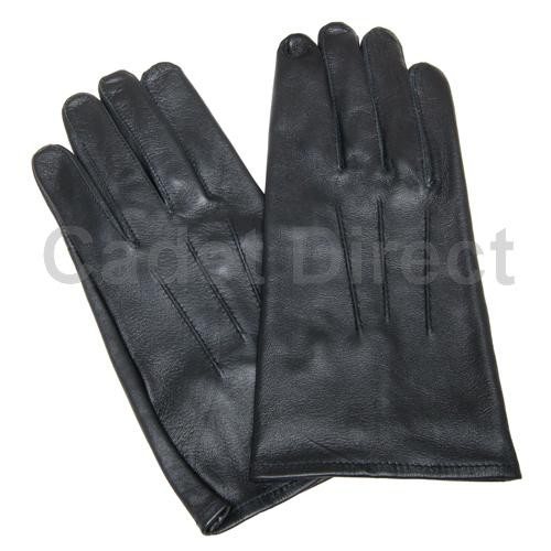 Mod officers black leather - mod,