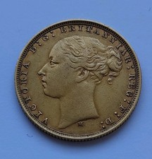 1885 Full Gold Sovereign