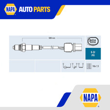 Lambda Sensor fits AUDI R8 4S