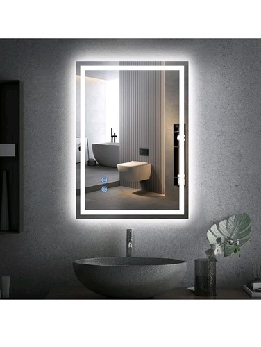Led bathroom mirror with - bathroom, 3