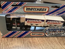 Matchbox Convoy CY3  Peterbilt Double Container Truck Boxed