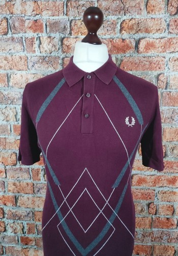 Fred perry knitted polo - perry,