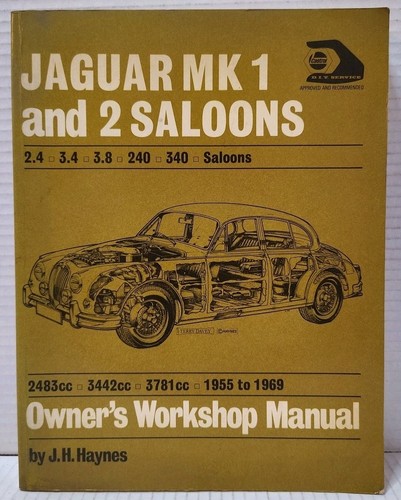 Haynes jaguar saloons mk1 - haynes,