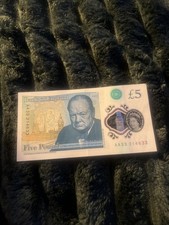 AA33 057776 - NEW £5 NOTE ? BANK ? OF ENGLAND ??