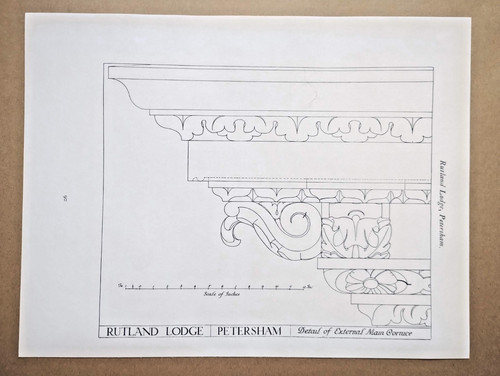 Cornice detail rutland - cornice,