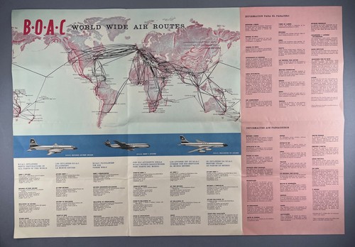 Boac world route - route, flight