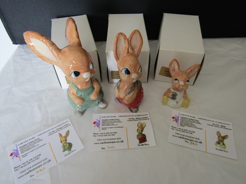 Three carlton ware - three,