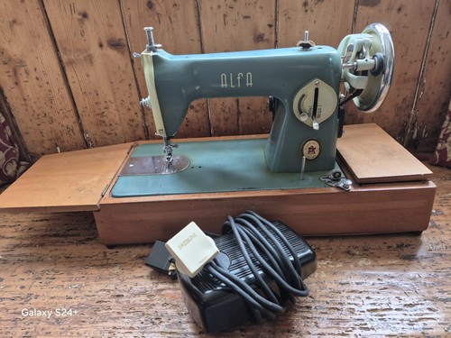 Vintage alfa electric sewing - alfa,
