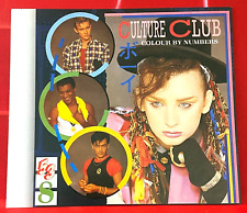 Culture Club Colour By Numbers Album Cover Art PICTURE/PRINT 5.5" x 5"Boy George
