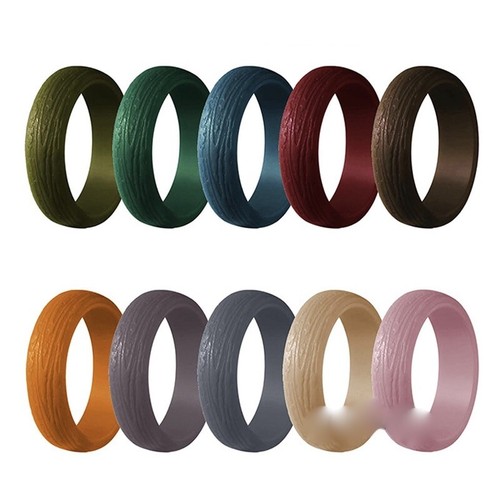 Thin silicone wedding ring - thin,