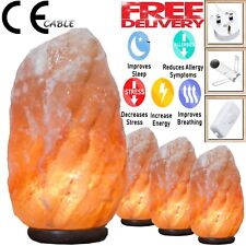 Extra Large 12-15kg Himalayan Salt Lamp Natural Pink Rock Crystal Healing Light