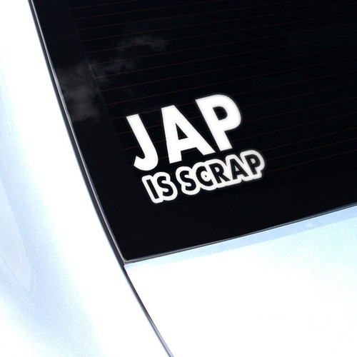Jap scrap crap - scrap, decal