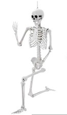 Large Poseable Skeleton Props for Halloween and Event Party Decoration 45-3-8