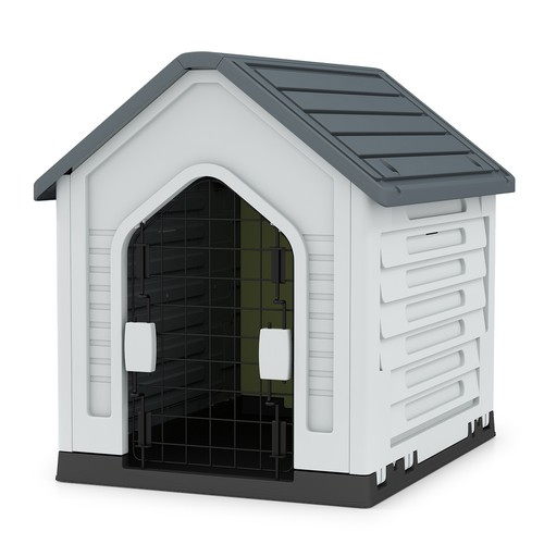 Plastic dog house indoor - plastic,