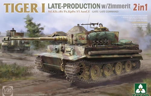 Takom 2199 scale tiger i - 2199, 1/35