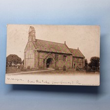 Leeds Postcard 1902 Yorkshire Adel Parish Church & Grounds