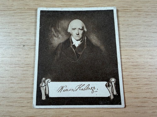 Warren hastings 1920 - hastings, 1920's