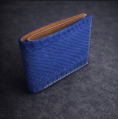 Handmade python skin bifold - handmade,,