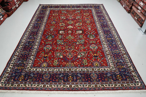Vintage handmade wool oriental - vintage,