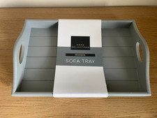 Grey Wooden Sofa Arm Chair