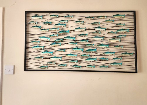 Large metal wall art - wall,