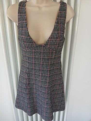 Topshop plaid pinafore - plaid,
