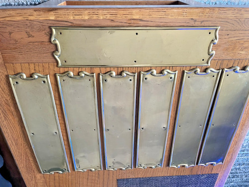 Art nouveau door brass - 7,