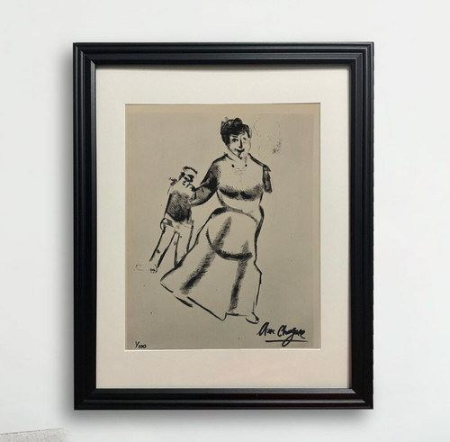 Marc chagall hand signed - chagall, hand-signed